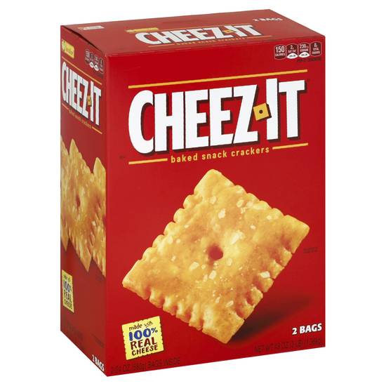 Cheez-It Baked Snack Crackers (2 pack)