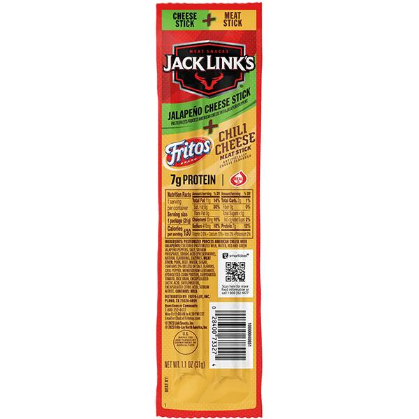 Jack Links Flamin Hot Stick & Cheese Combo 1.1oz