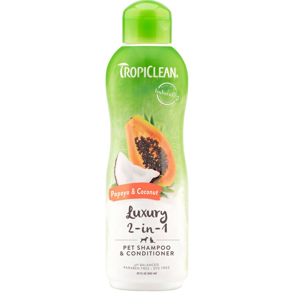 Tropiclean Paraben Free Pet Shampoo and Conditioner