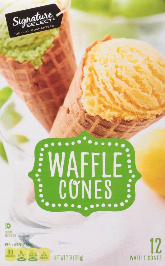 Signature Select Waffle Cones (12 ct)