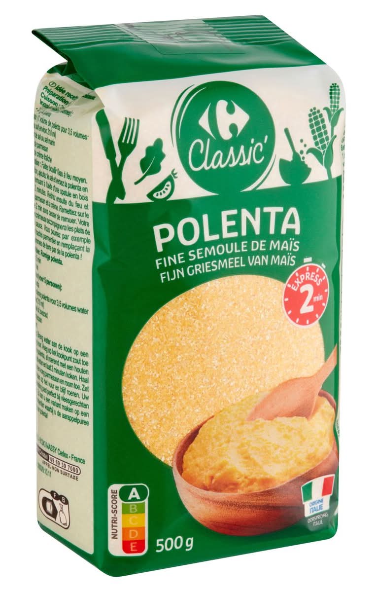 Carrefour Classic'' Polenta Fine Semoule de Maïs 500 g
