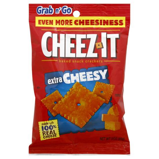 Cheez-It Baked Snack Crackers (cheesy)