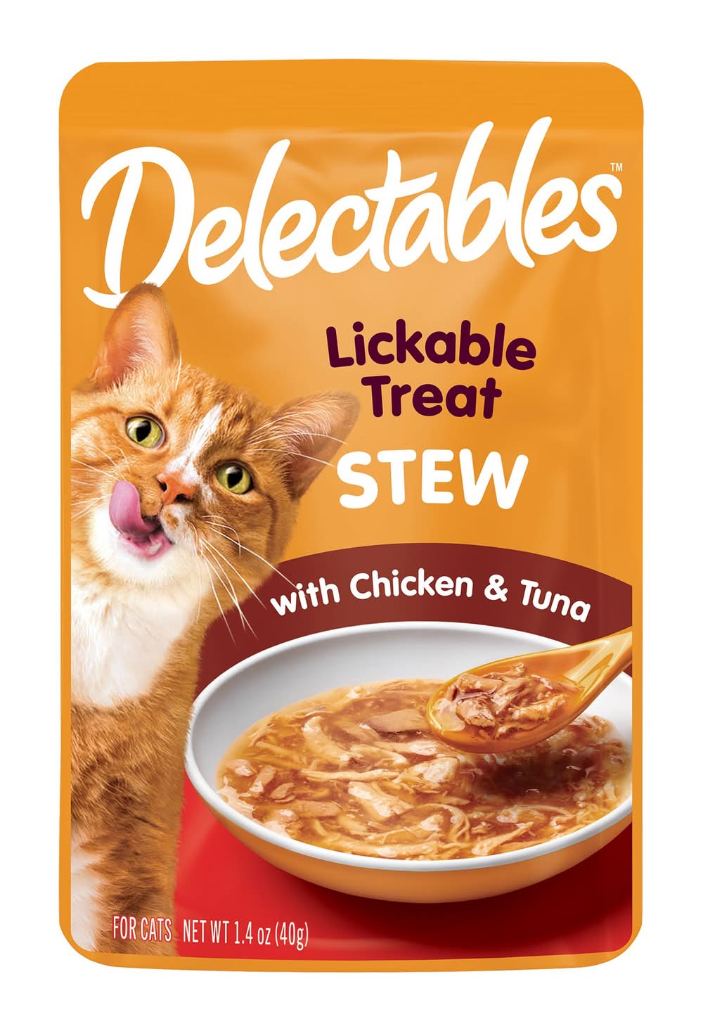 Hartz Delectables Lickable Treats ™ Stew Cat Treats (Flavor: Chicken & Tuna, Size: 1.4 Oz)