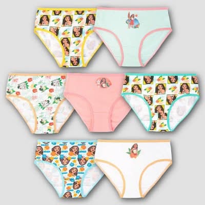 Disney Toddler Girl's Moana Briefs (7 ct)