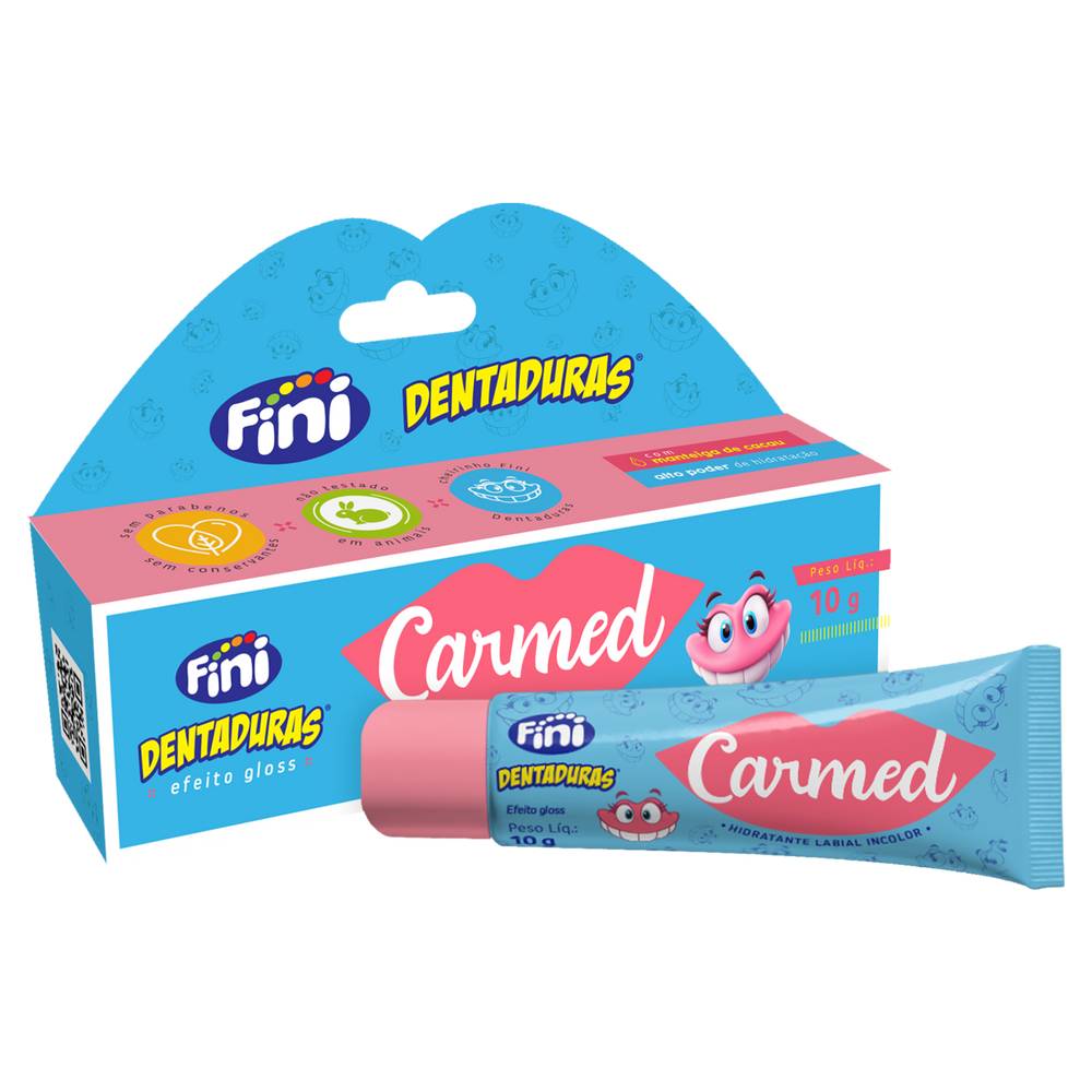 Carmed hidratante labial fini dentaduras (10 g)