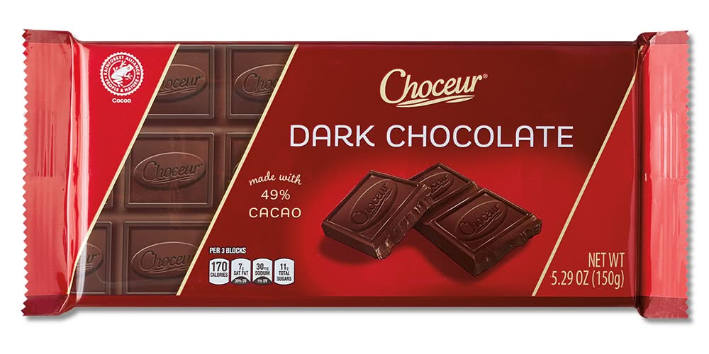 Choceur Dark Chocolate Bar (5.29 oz)