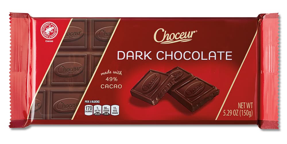 Choceur Dark Chocolate Bar (5.29 oz)