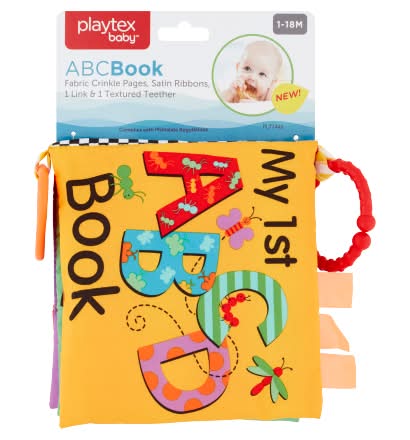 Playtex Baby Abc Book 1-18m