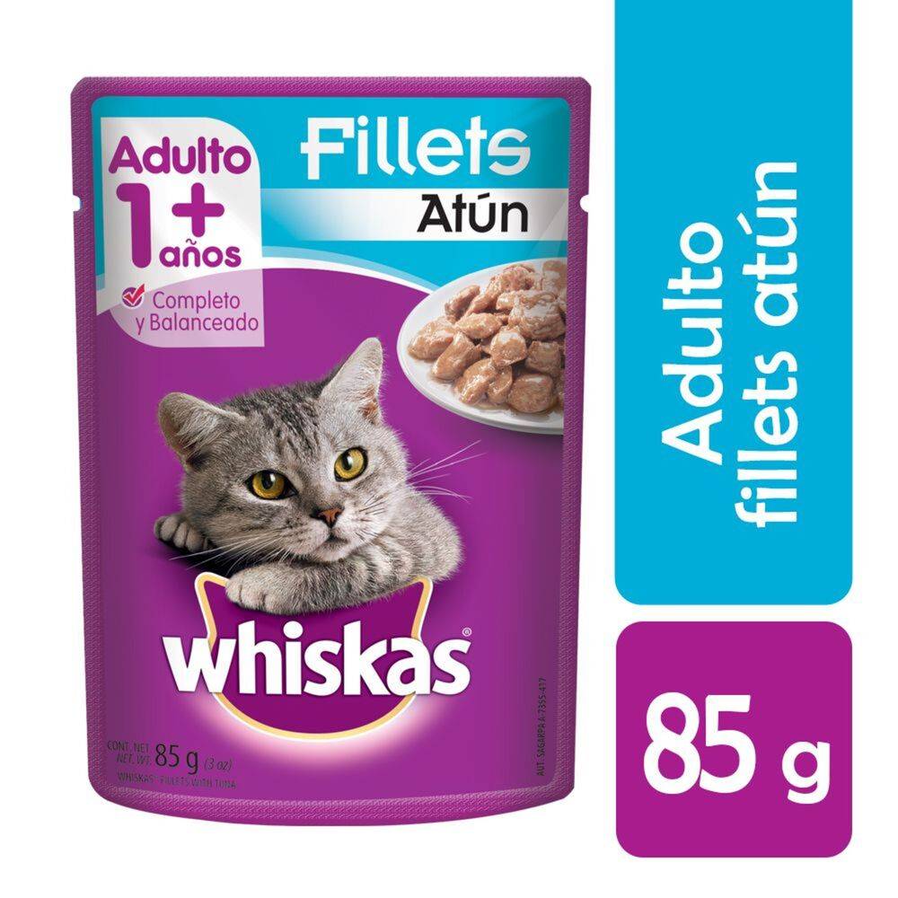 Whiskas alimento húmedo para gato (atún)