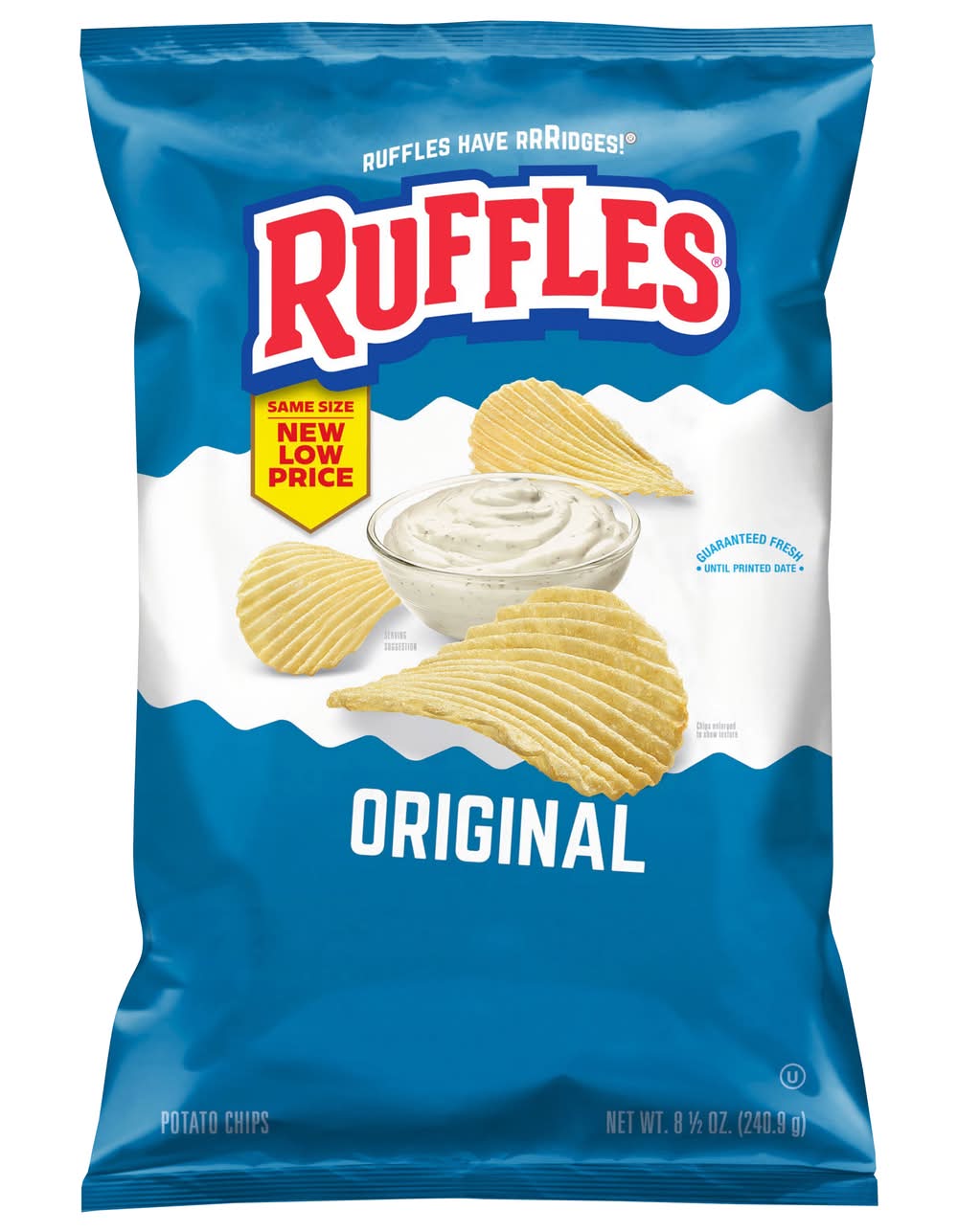 Ruffles Original Potato Chips (8.5 oz)
