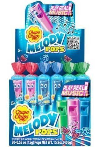 Chupa Chups Melody Pops Assorted 0.53oz