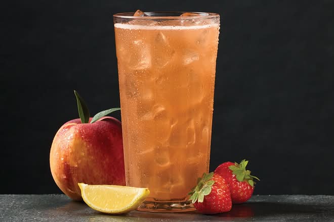 Strawberry Peach Lemonade