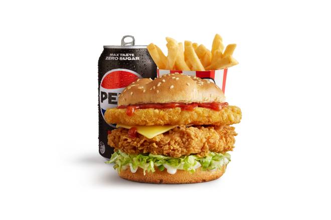 Original Crispy Tower® Burger Combo