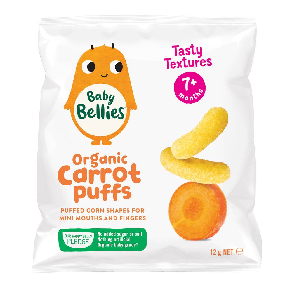 Baby Bellies Organic Carrot Puffs (12g)