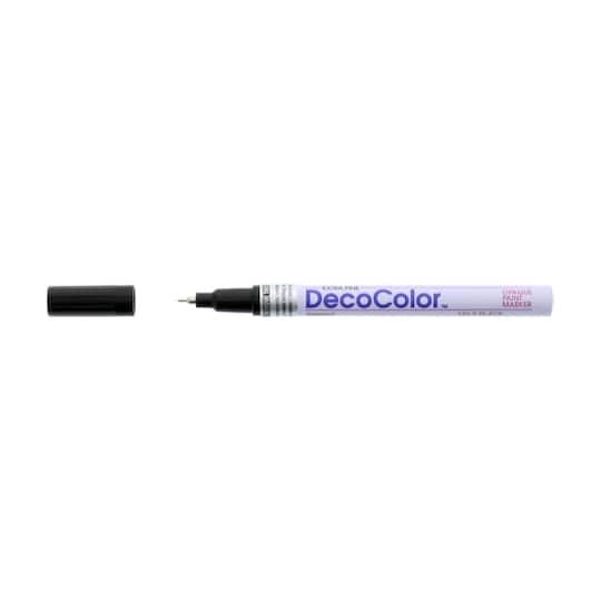 Marvy Uchida Decocolor Extra Fine Paint Marker, Black