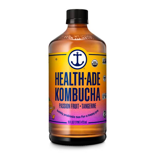 Health-Ade Organic Passion Fruit Tangerine Kombucha, 16 fl oz