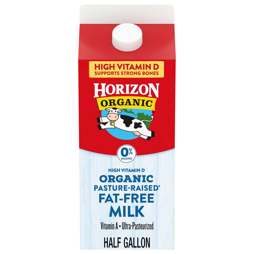 Horizon Organic 0% Fat-Free Milk (0.5 gal)