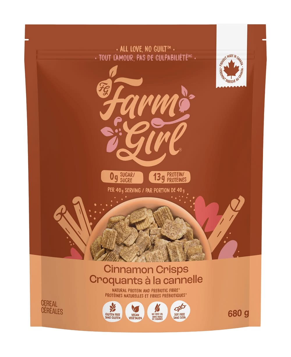 Farm Girl Céréales Farm Girl Céréales Croquants À Canelle P120(1976710) / Farm Girl Cinnamon Crisps Farm Girl Cinnamon Crisps 680 G(1976710)