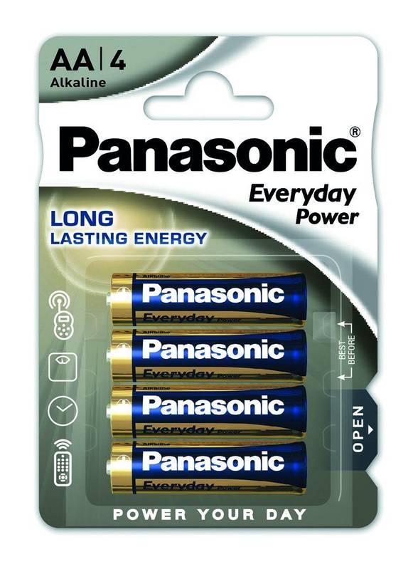 Panasonic - Piles alcalines lr6 aa (4)