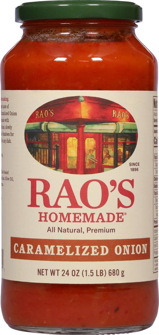 Rao's Homemade All Natural Premium Sauce (caramelized onion)