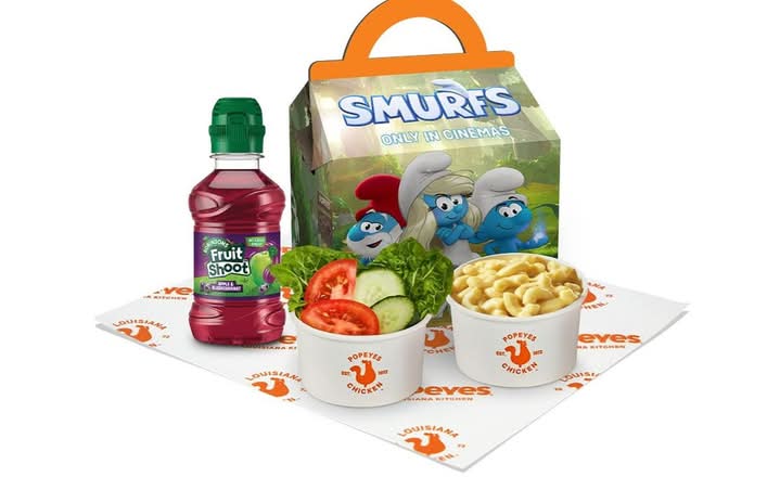 Mac & Cheese Smurfs Poppy Meal