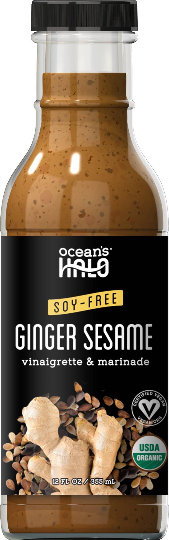 Oceans Halo Ginger Sesame Vinaigrette & Marinade - 12 fl oz