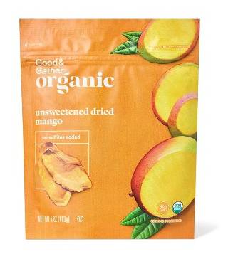 Good & Gather Organic Unsweetened Dried Mango (4 oz)
