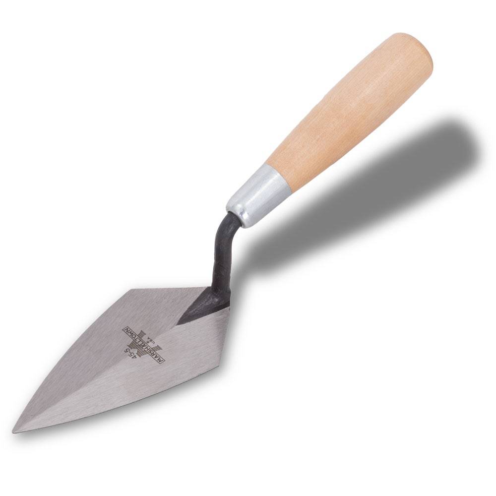 Marshalltown 5-in x 2.5-in High Carbon Steel Pointing Trowel | 45 5