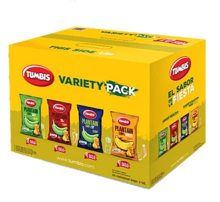 Tumbis - Variety Pack - 20/2 Oz (1X20|Case of 1)