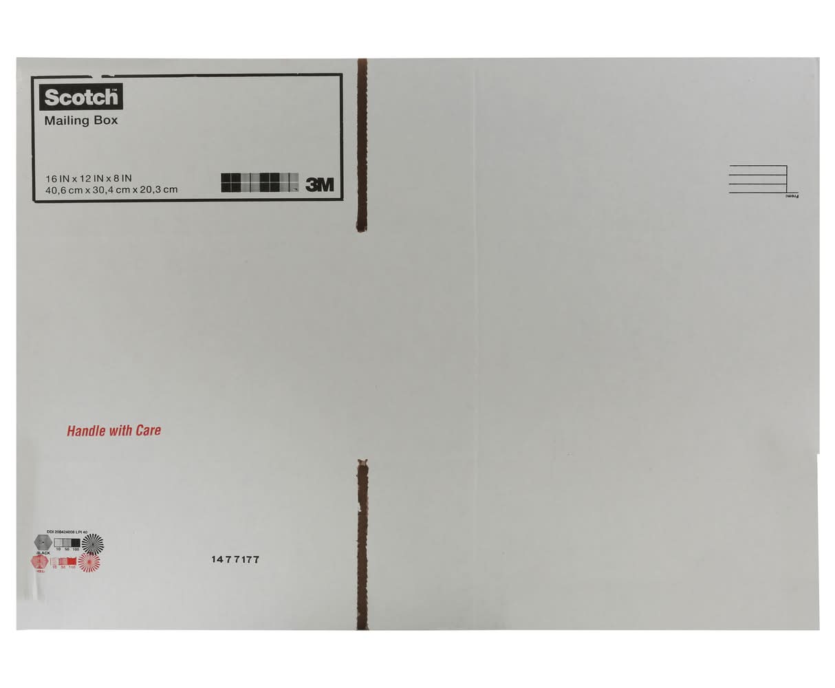 Scotch Mailing Boxes, 16 inx12 inx8 in