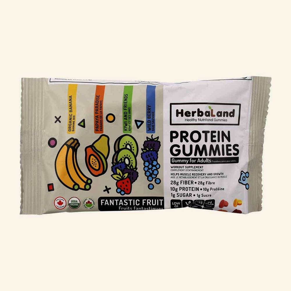 Herbaland Fantastic Fruit Protein Gummies (50 g)