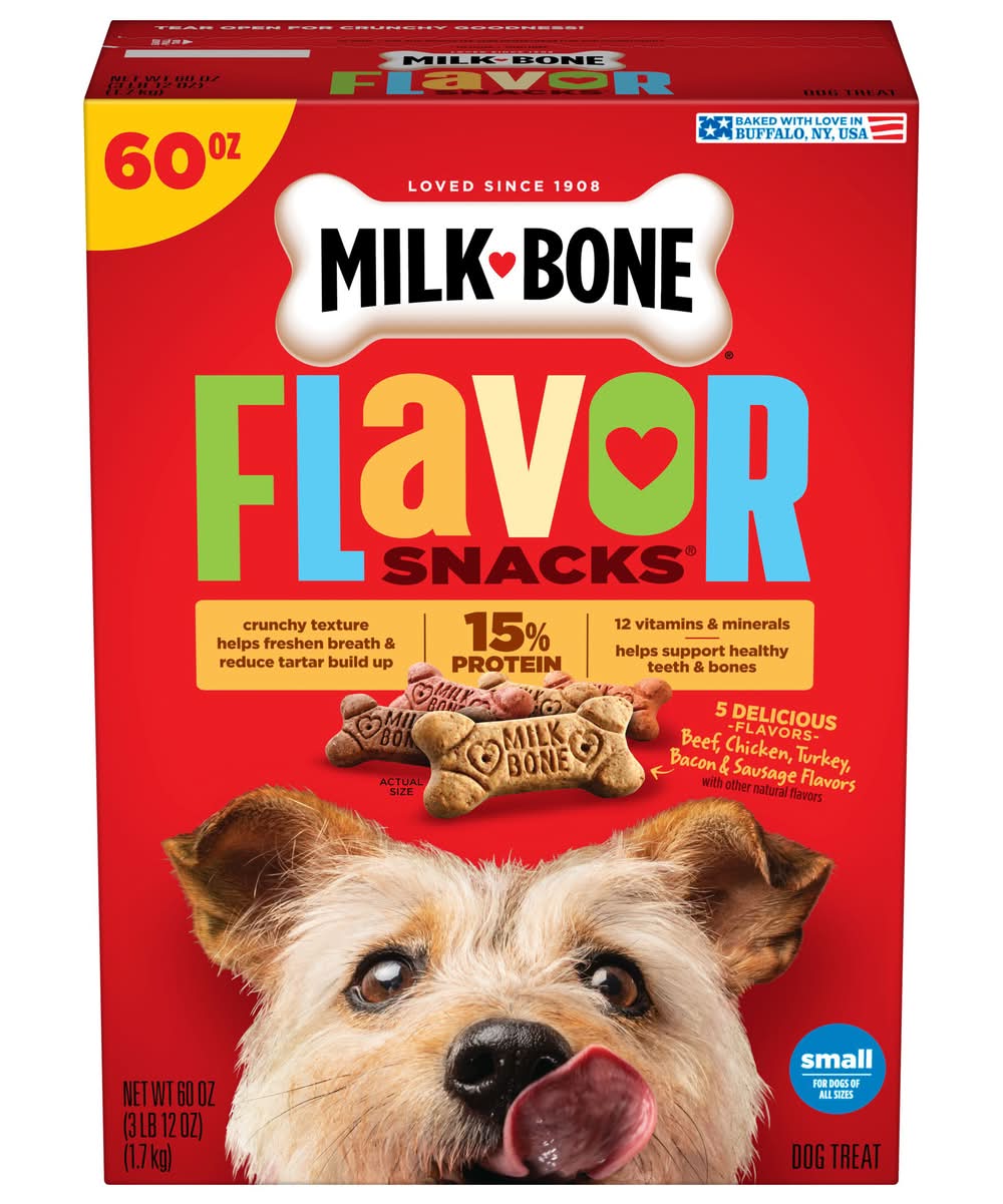 Milk-Bone Small Flavor Snacks For All Size Dogs (60 oz)