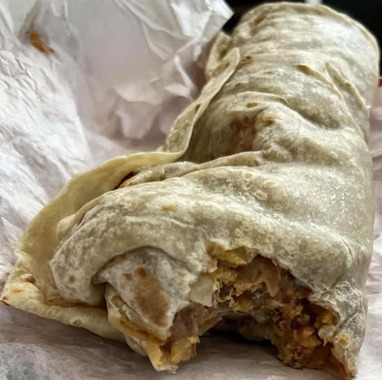 Chorizo Burrito