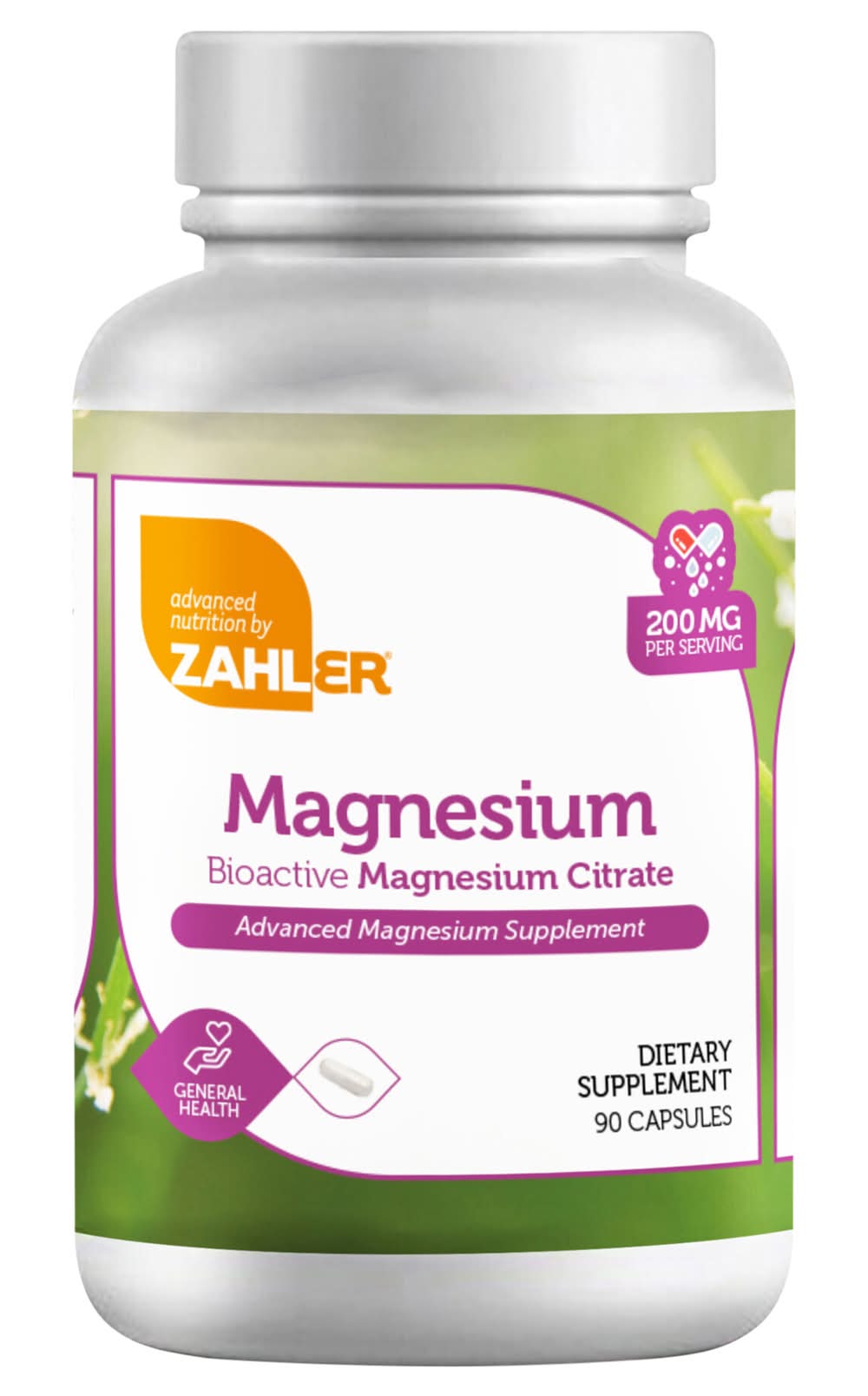Zahler Dietary Supplement Magnesium Capsules (90 ct)
