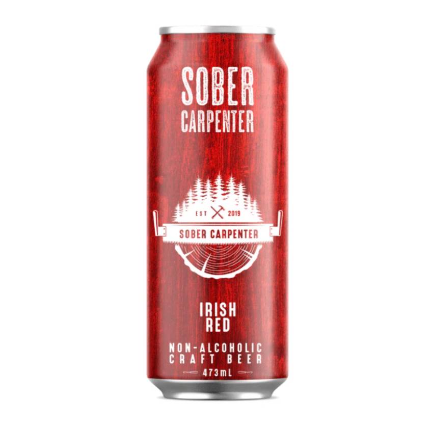 Sober Carpenter Irish Red Non Alcoholic Craft Beer (473 ml)