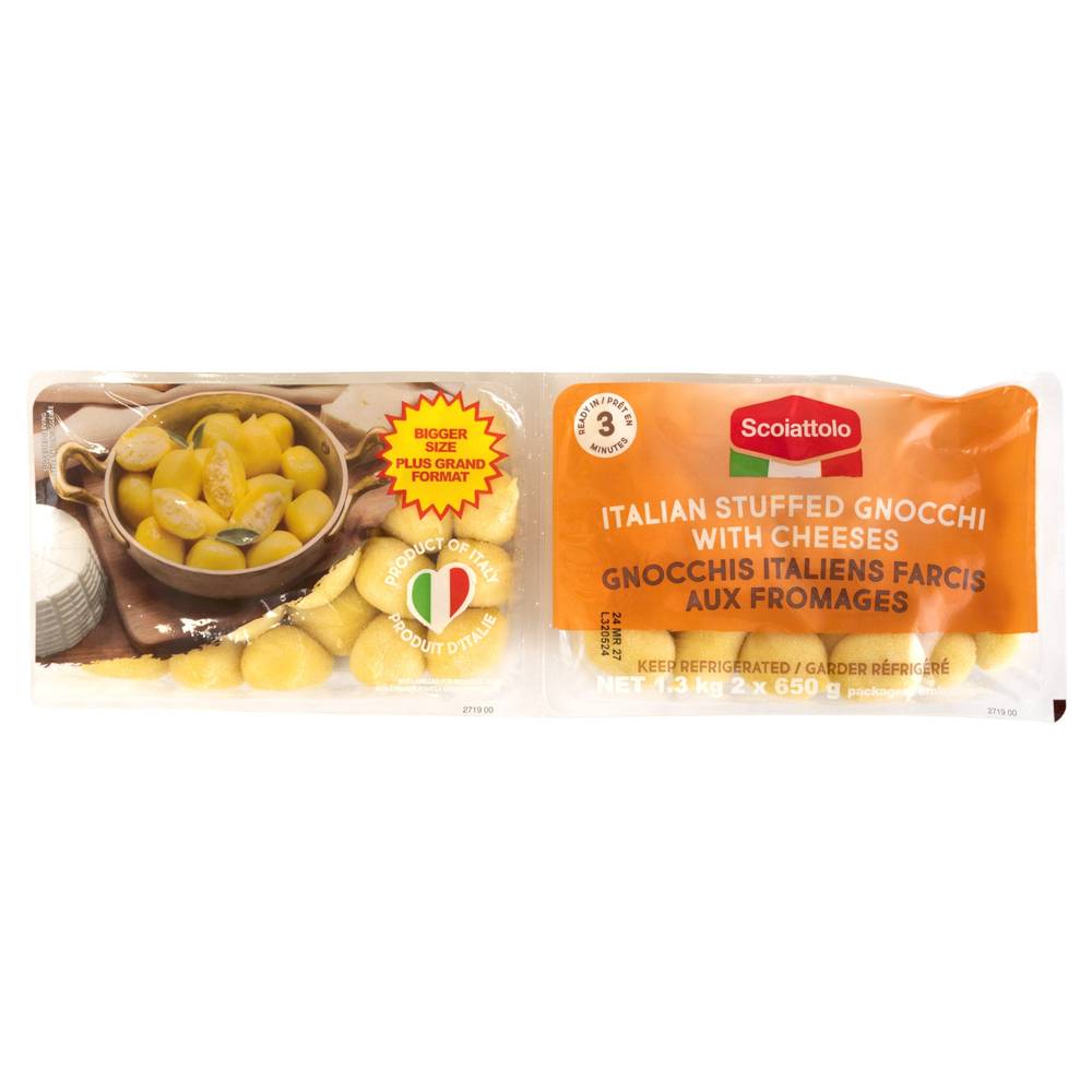 Scoiattolo – Gnocchis Italiens Farcis Aux Fromages, 2 X 650 G