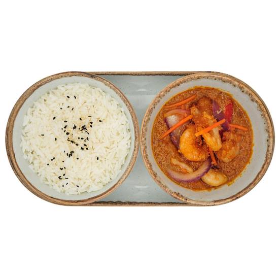 Malaysian Street Food Curry - Prawn