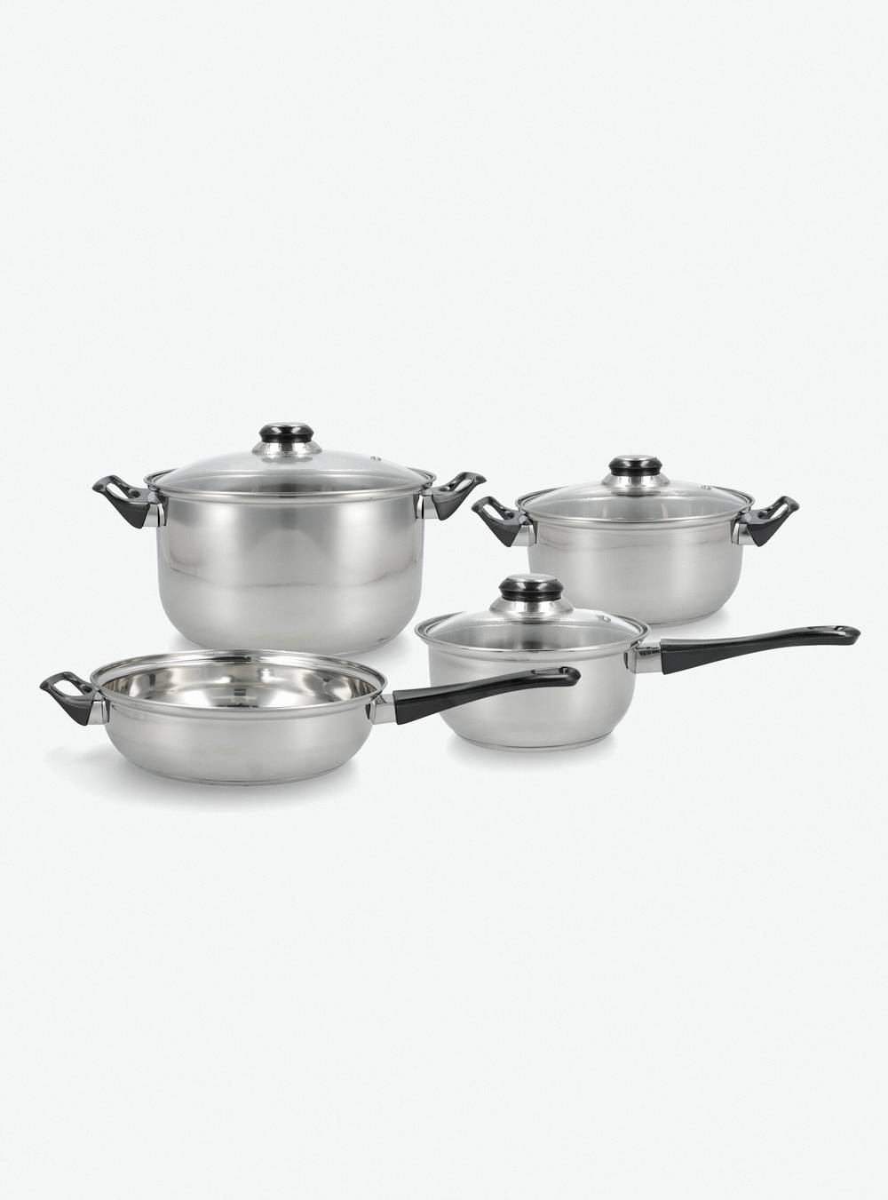 Stylo batería cocina 7 piezas acero