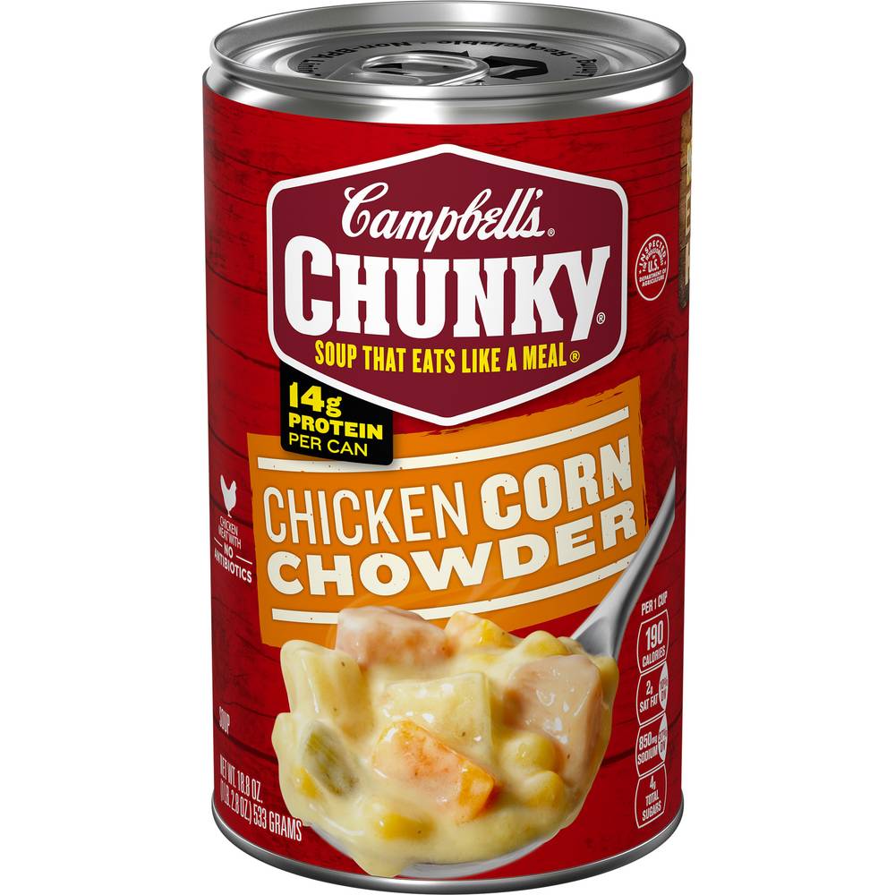 Campbell's Chunky Chicken Corn Chowder (1.18 lbs)