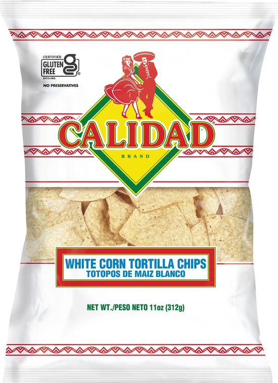 Calidad Tortilla Chips (white corn)