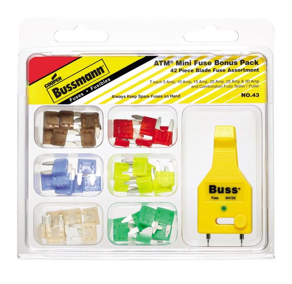 Cooper Bussmann 43 -Pack 30 Amp Fast acting Fuse