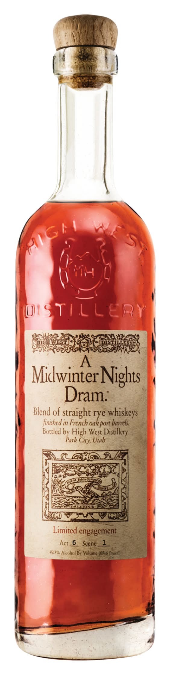 High West Limited Engagement a Midwinter Night’s Dram Rye Whiskey (750 ml)