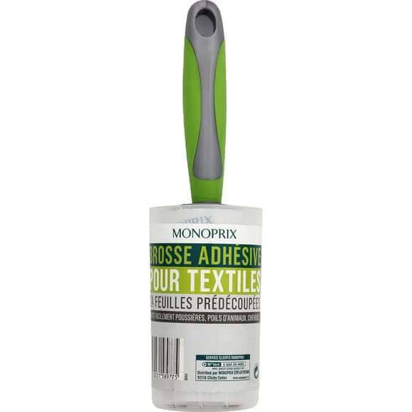 Monoprix Brosse Adhésive Pour Textiles La Brosse