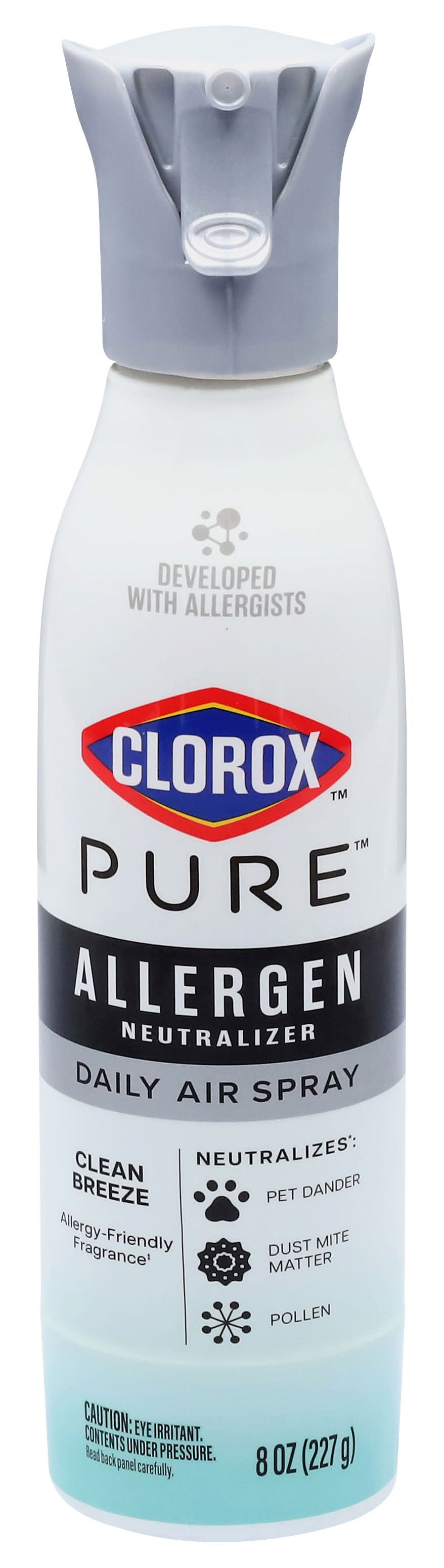 Clorox Pure Allergen Neutralizer Daily Air Spray, Clean Breeze (8 oz)