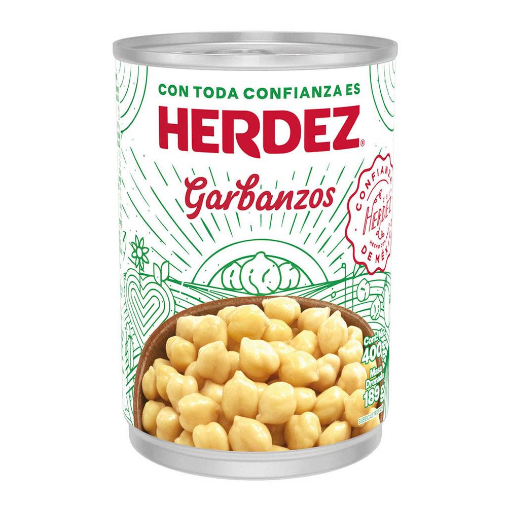 Herdez garbanzos (lata 400 g)
