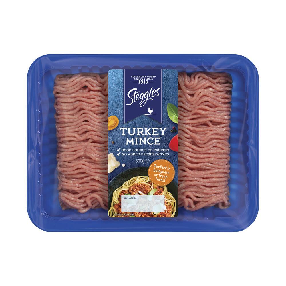 Steggles Turkey Mince (500g)