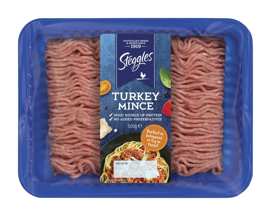 Steggles Turkey Mince (500g)