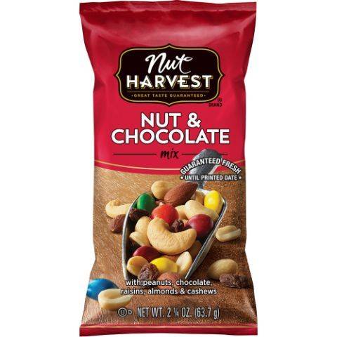 Nut Harvest Nut and Chocolate Mix 2.25oz
