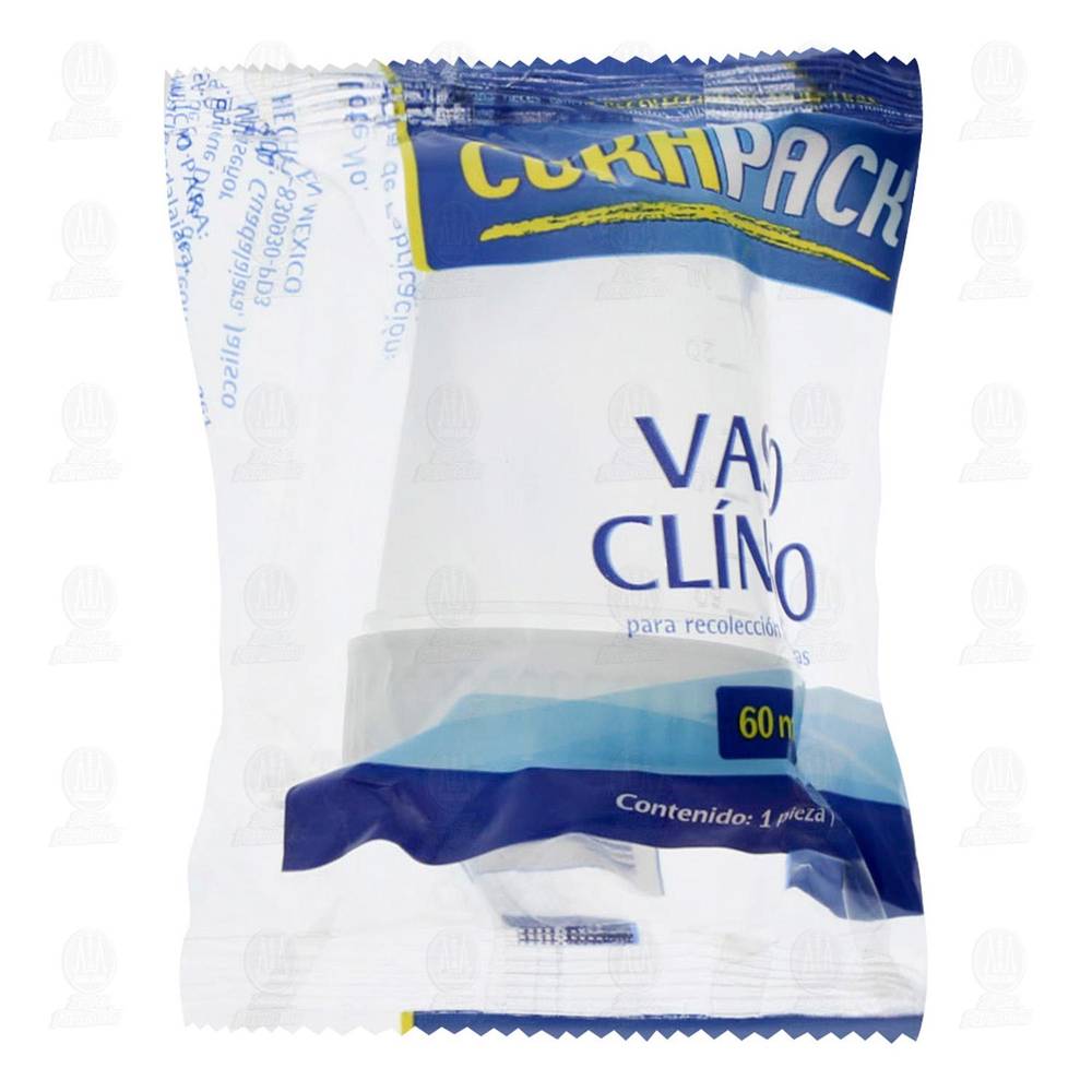 Curapack · Vaso clínico