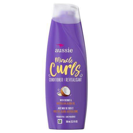 Aussie Miracle Curls Coconut & Australian Jojoba Oil Conditioner (360 ml)
